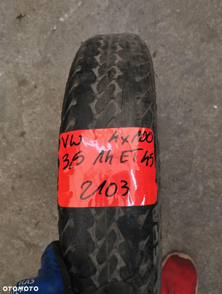Koło dojazdowe VW Golf Polo Seat Ibiza Skoda Fabia na 4x100 - 7