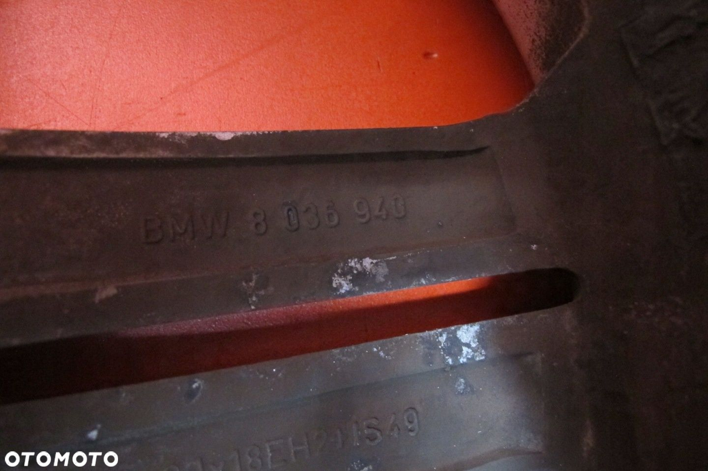 BMW I E87 FELGI ALUMINIOWE M-PAKIET 18 5x120 7.5J ET49 8036939 8J 8036940 - 12