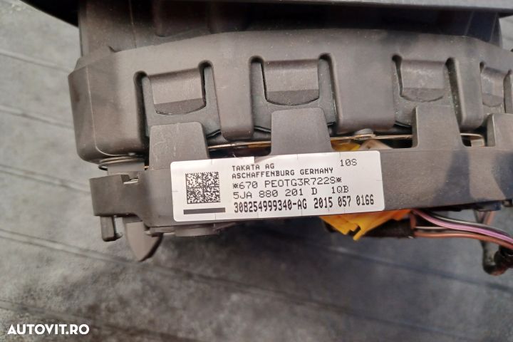 Airbag volan / sofer 5JA880201D  PIESA NOUA 5JA880201D Skoda Kodiaq 1 - 4