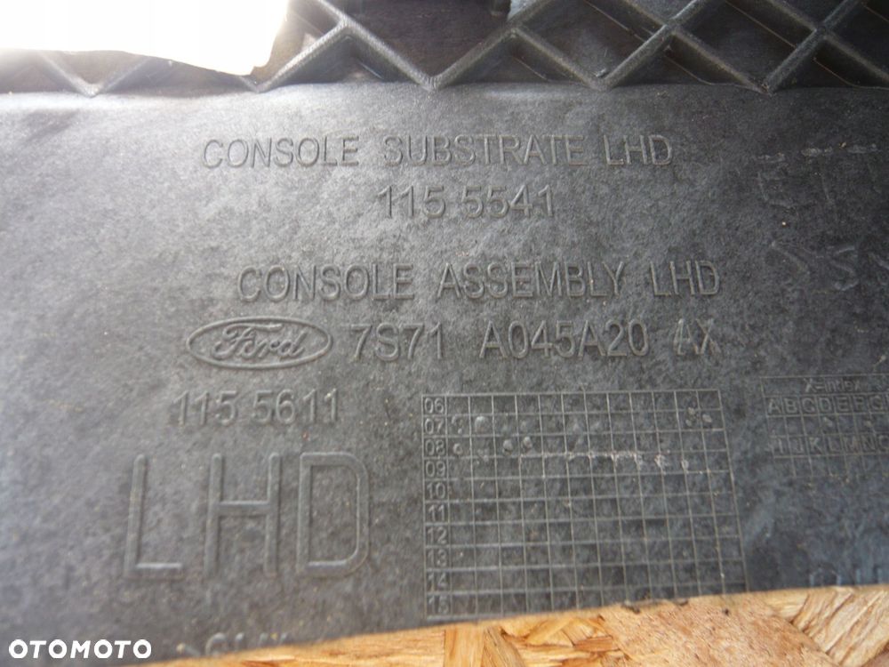 tunel środkowy podłokietnik 7s71a045a20 ford mondeo mk4 - 2