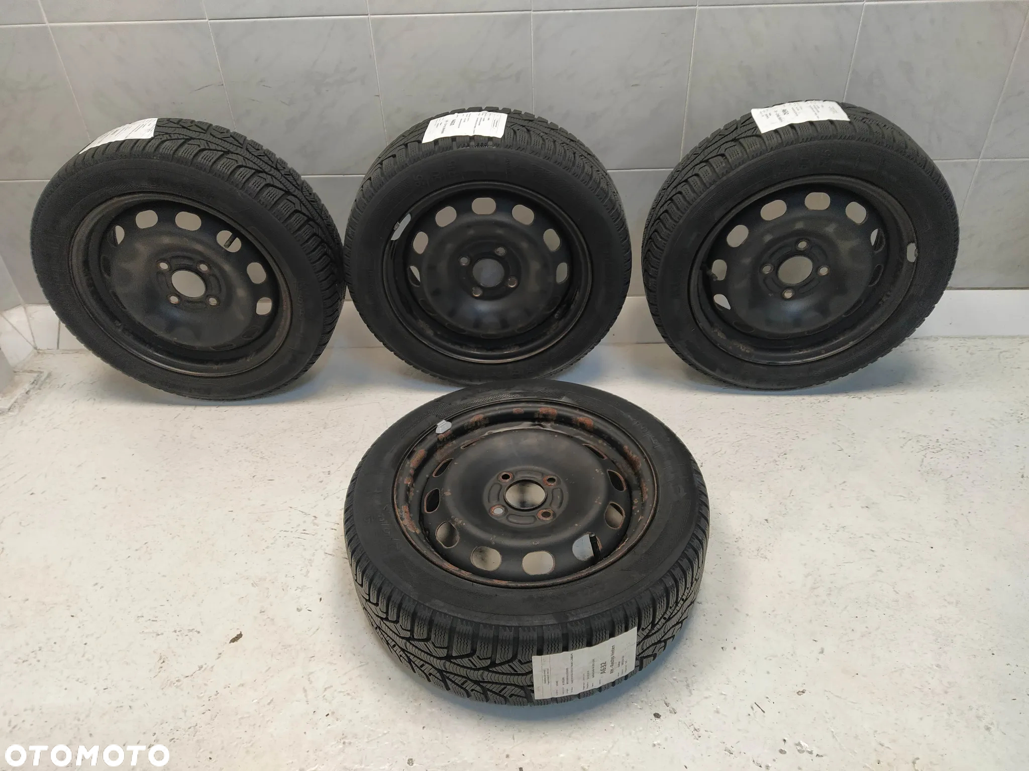 FORD FIESTA TREND FELGI STALOWE R15 OPONY 195/50 KOŁA KOMPLET - 2