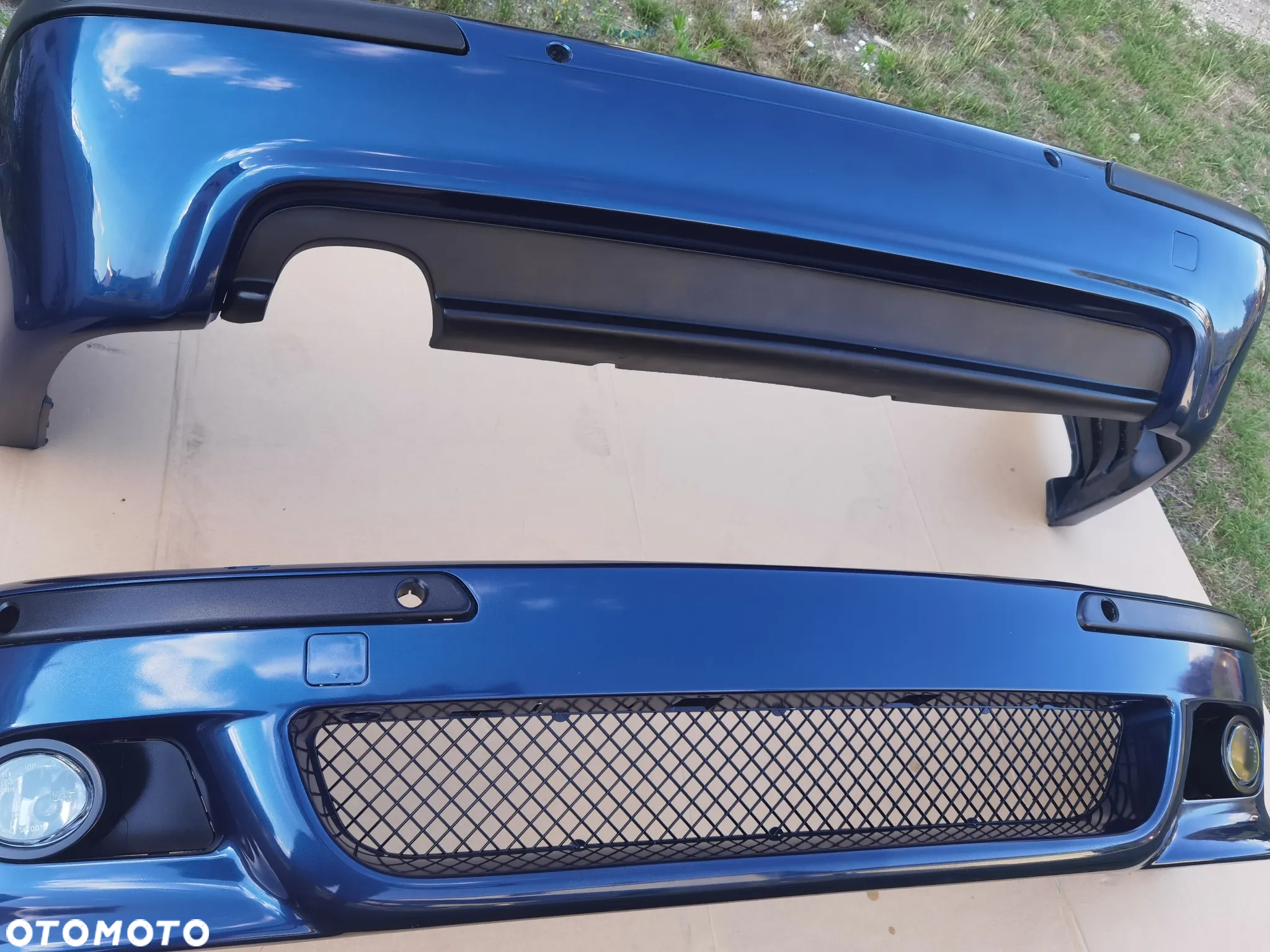 ZDERZAK BMW E39 M5 M PAKIET PRZÓD TYŁ kpl. biarrtzblau 363 PDC SPRYSKI - 3