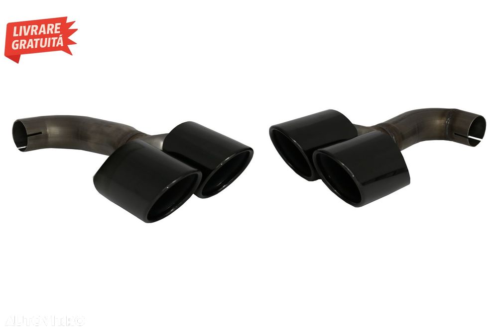 Difuzor Bara Spate cu Evacuare Dubla BMW X4 G02 (2018-up) M Sport- livrare gratuita - 6