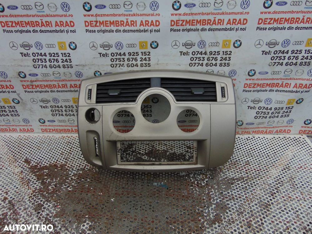Grile bord Renault Scenic 2 an 2003-2009 grile ventilatie trim bord - 1