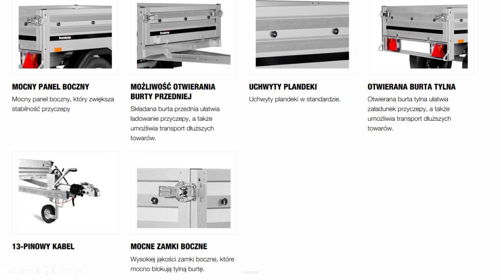 Brenderup 3253SUB 1oś 250x142x35 - 6