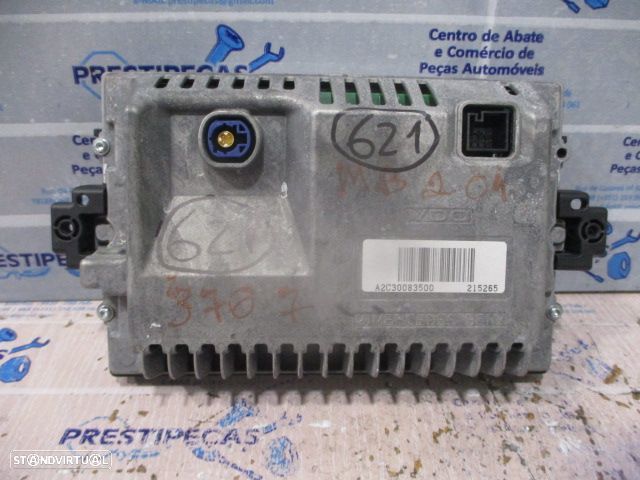 Display Relogio A2C30083500 A1729008500 A1729016500 A1729020201 MERCEDES C S204 W204 FASE 2  2012 200CDI 136CV 5P PRETO DANIFICADO - 3