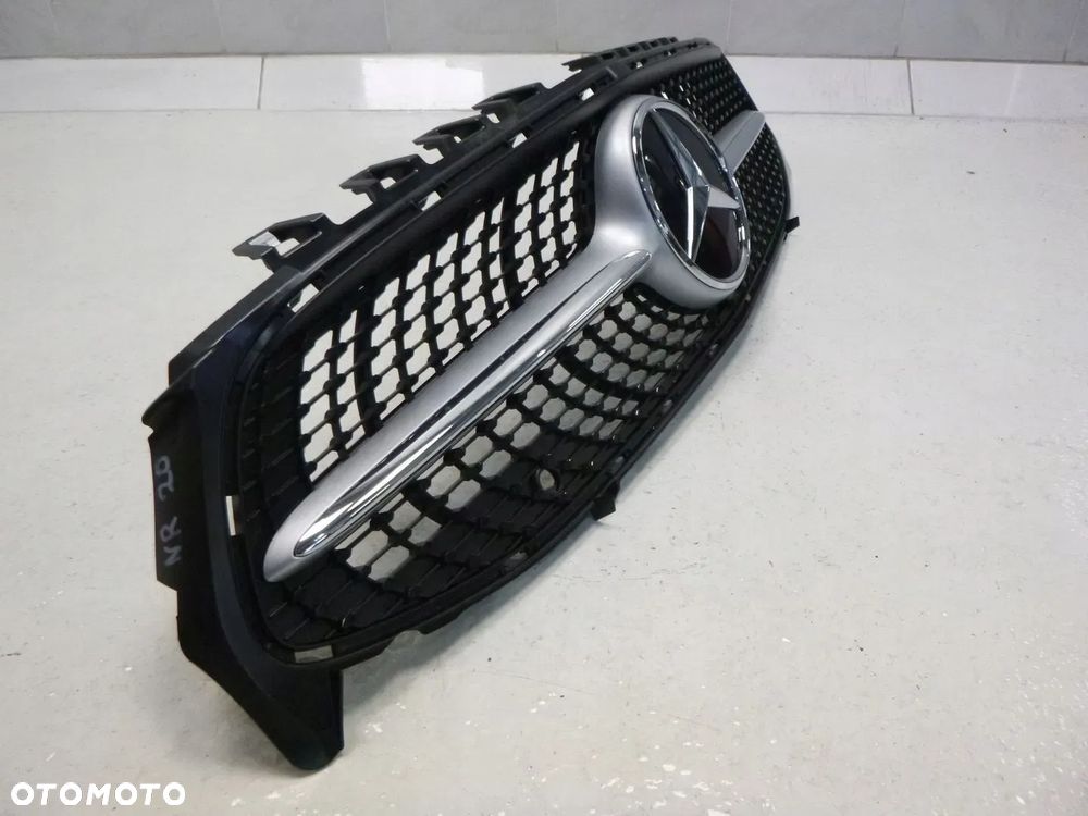 MERCEDES CLA 118 C118 W118 X118 LIFT GRILL ATRAPA CHŁODNICY 2XPDC CZARNY CHROM ORYGINAŁ - 16