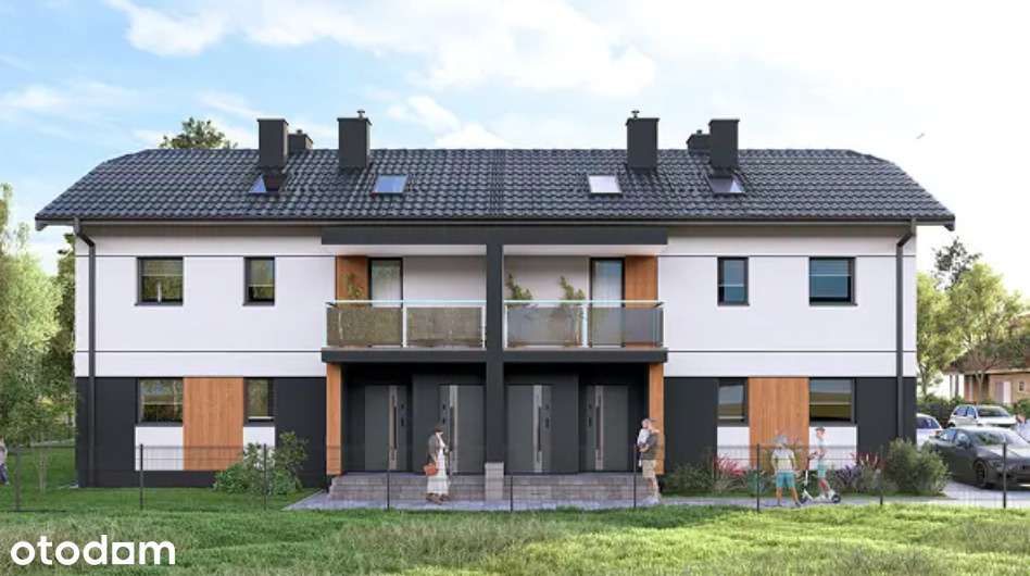 4 pokoje + poddasze, Słocina 65 m2, 2 Miejsca P