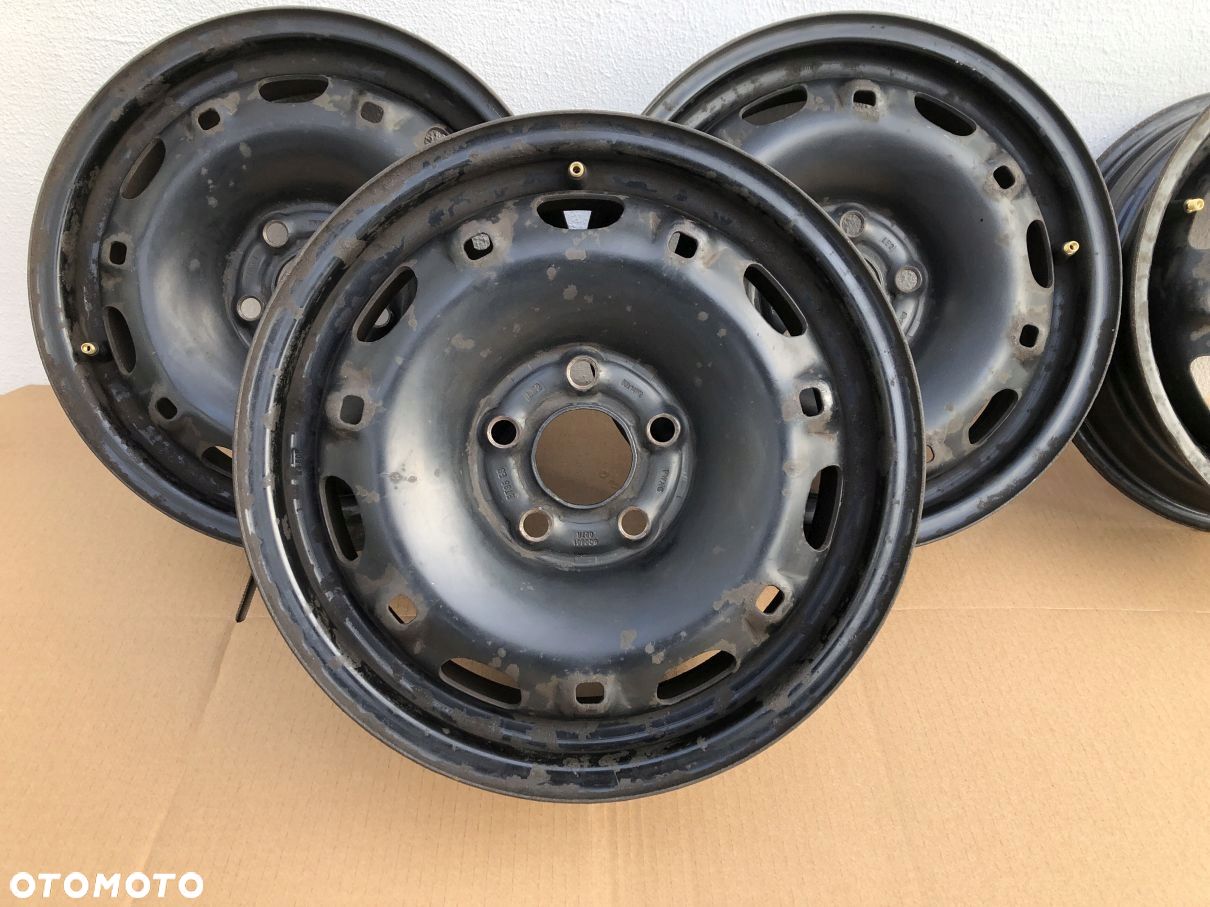 FELGA VW POLO IV V SKODA FABIA RAPID ROOMSTER SEAT IBIZA 5J 14 ET35 - 1
