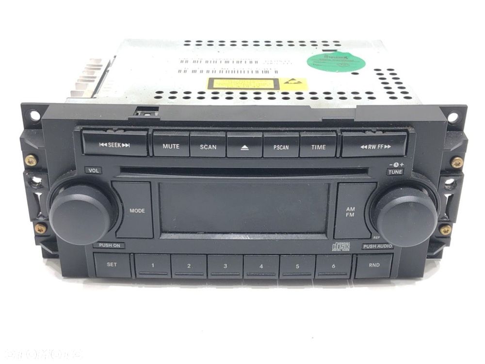 RADIO  DODGE DAKOTA 2003 - 2022 3.7 157 kW [213 KM] benzyna 2003 - 2022 P05091710AG - 1