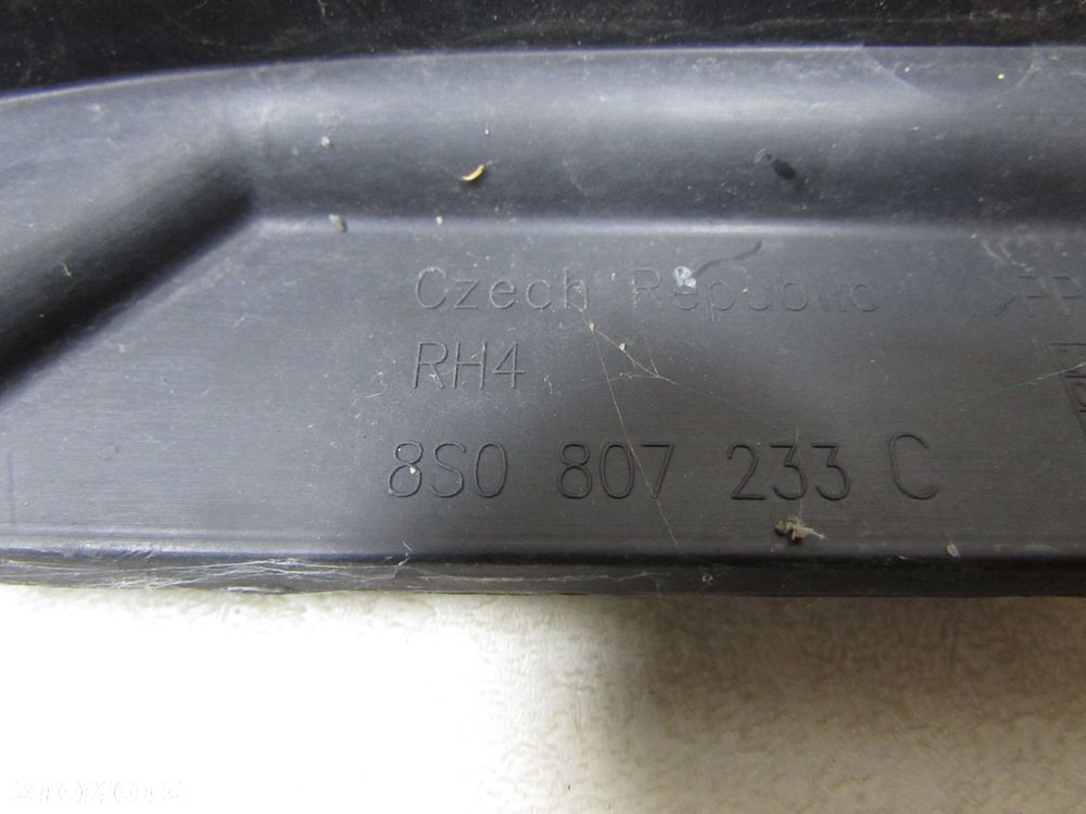 AUDI TT 17-23 OSŁONA PŁYTA POD ZDERZAK PRZOD 8S0-807-233-C - 9