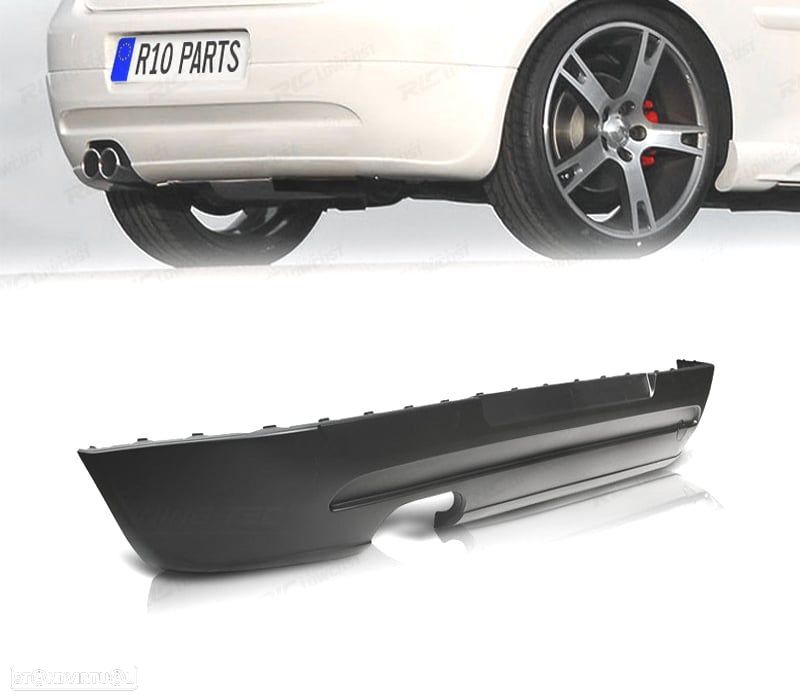DIFUSOR TRASEIRO VW GOLF 5 LOOK GTI 03-08 - 2