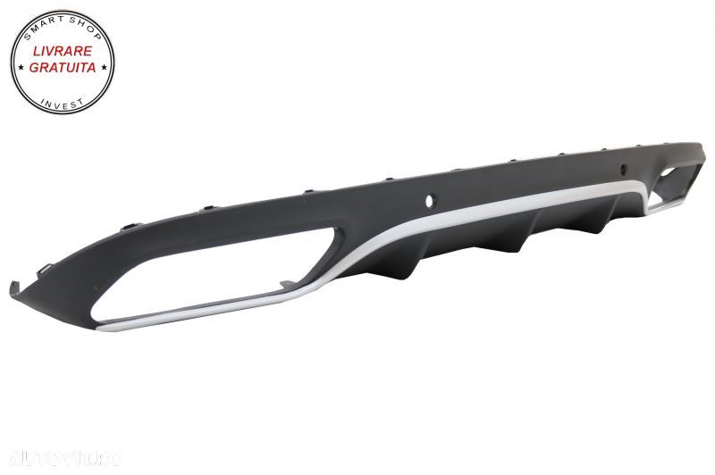 Difuzor Bara Spate cu Ornamente Evacuare Mercedes C-Class C205 A205 Coupe Cabriole- livrare gratuita - 4