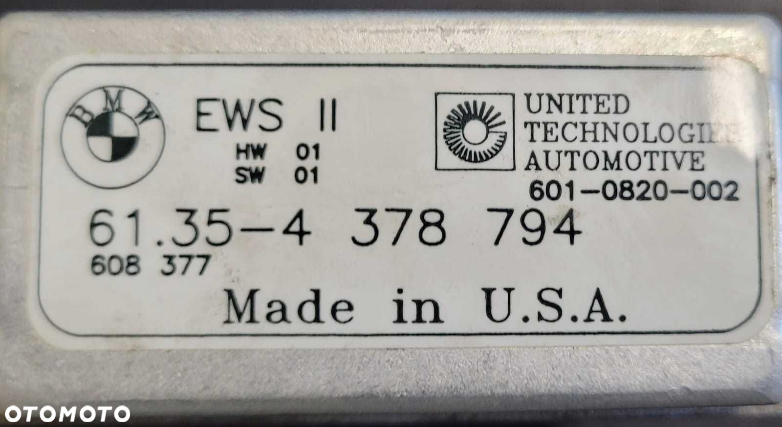 Sterownik komputer silnika DME MS40.1 BMW E34 2.0i Vanos manual - 4