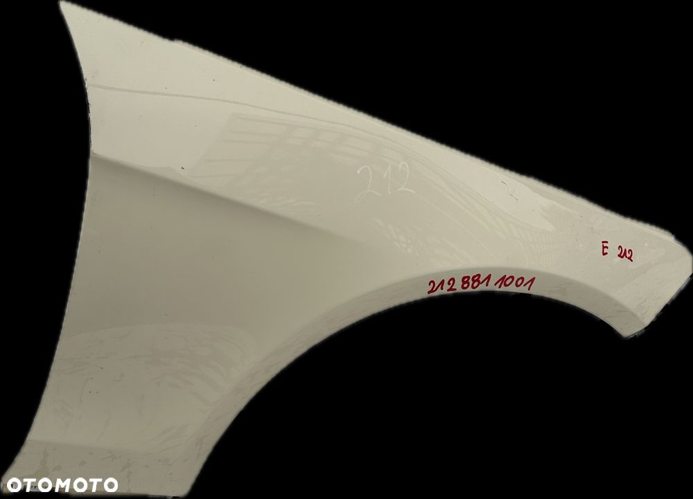 BLOTNIK PRZOD PRZEDNI PRAWY 623 LAK MERCEDES E W212 TAXI 2128811001 ORYGINAL DEMONTAZ - 5