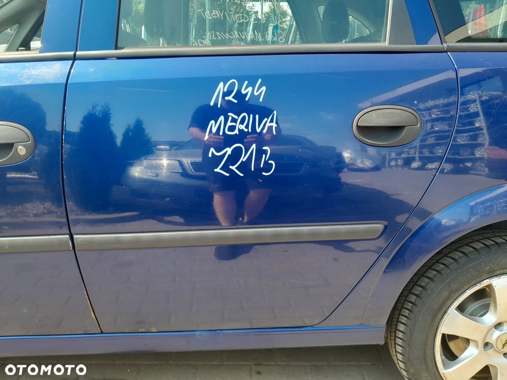 OPEL MERIVA DRZWI LEWE TYLNE LEWY TYŁ KOLOR: Z21B - 1