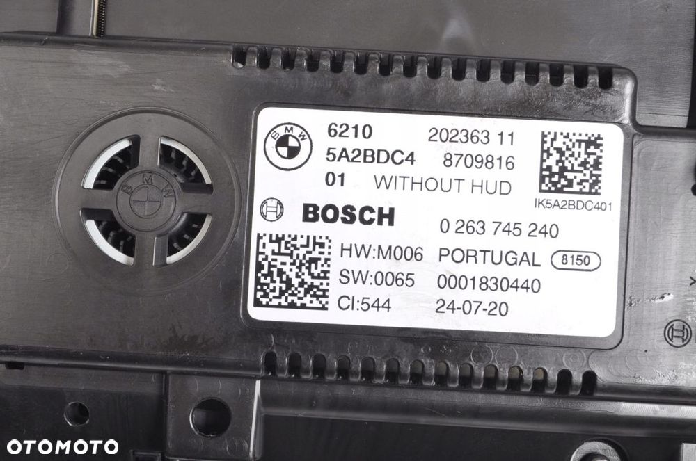 BMW F40 1.5 LICZNIK ZEGARY 5A2BDC4 - 8