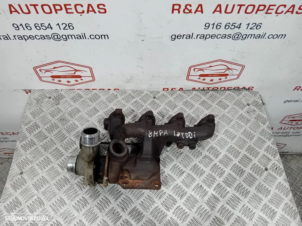 Turbo Garrett Ford 1.8 TDDI 75CV Motor BHPA XS4Q6K682DC Original - 2