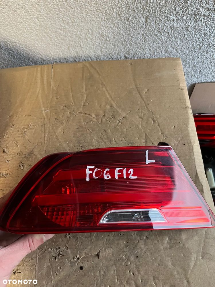 BMW 6 F06 F12 F13 LAMPA LEWY TYŁ EU W KLAPĘ 7210579 - 1