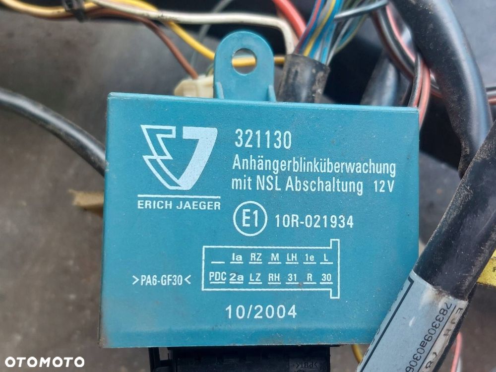 HAK HOLOWNICZY BRAK TABLICZKI + MODUŁ 321130 MAZDA 6 I GY KOMBI - 6