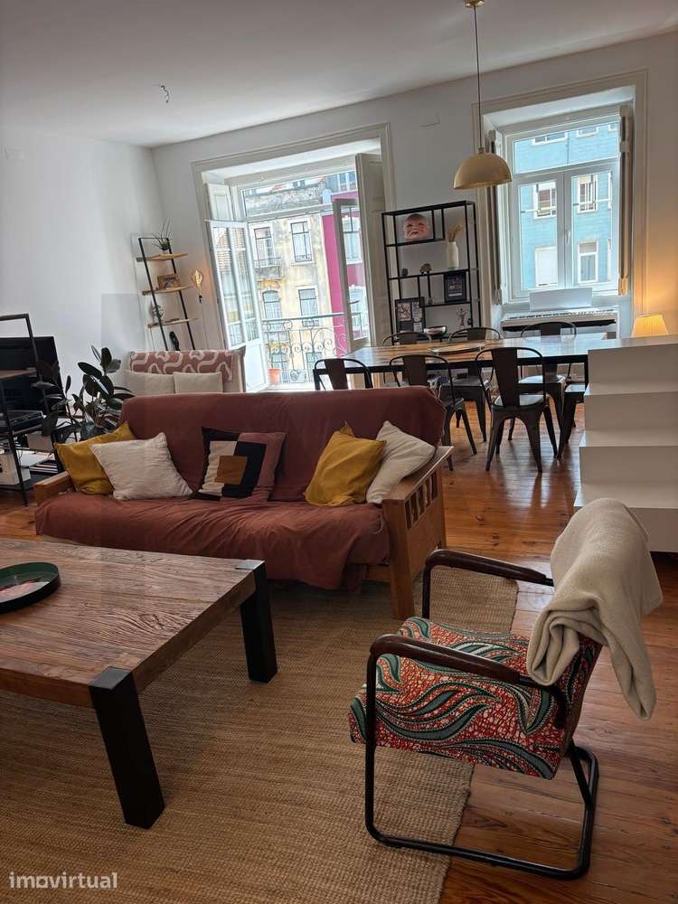 T3 Apartamento elegante e encantador,  varanda ampla e vistas sobre Li - Grande imagem: 5/32