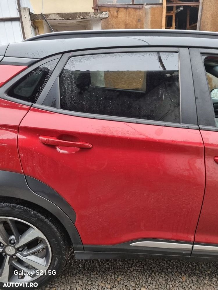 Usa Dreapta Spate Hyundai Kona I 2017 - 2020 SUV 4 Usi PULSE RED Y21 (1413) - 1