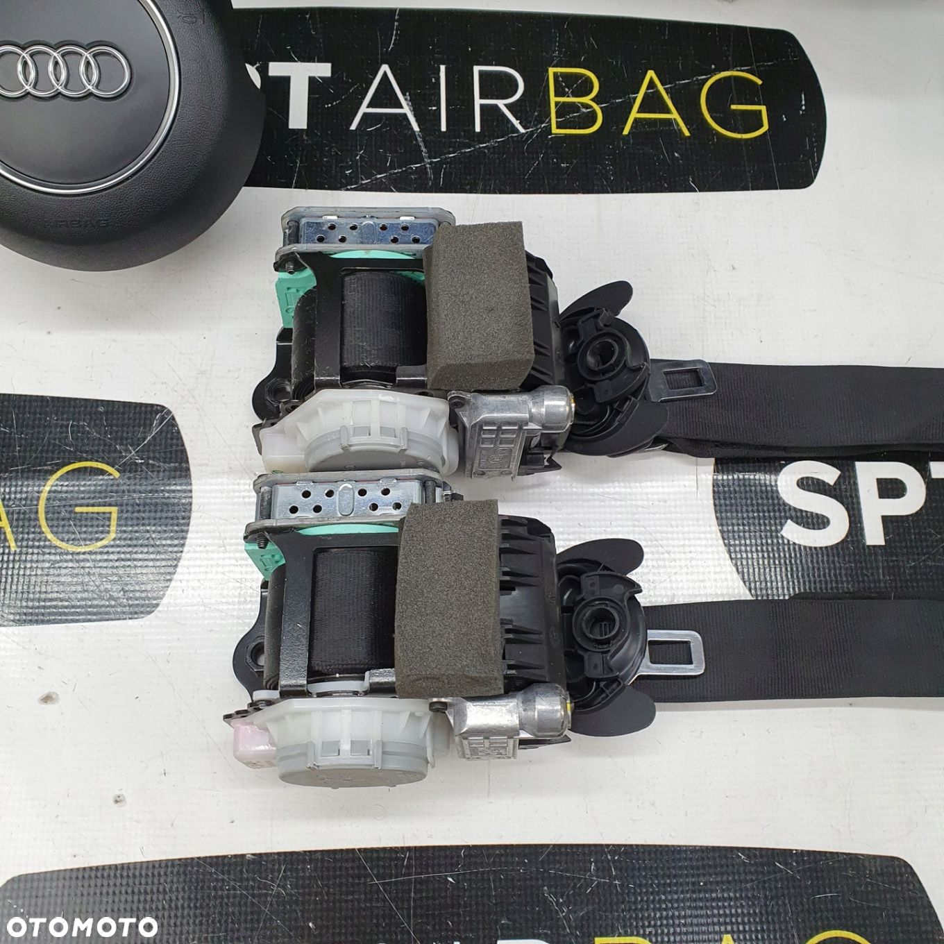 AUDI A5 8T KOKPIT DESKA KONSOLA PULPIT PODUSZKA AIRBAG AIR BAG PASY KIT SET - 7
