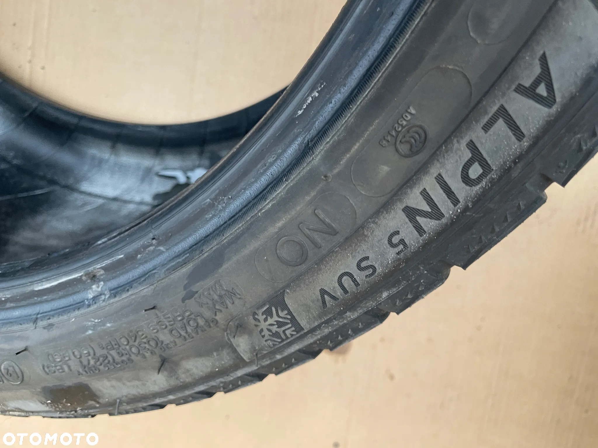 michelin pilot alpin 5 suv 305/35 21'' 275/40 opony zimowe komplet 2022 rok 5mm - 17