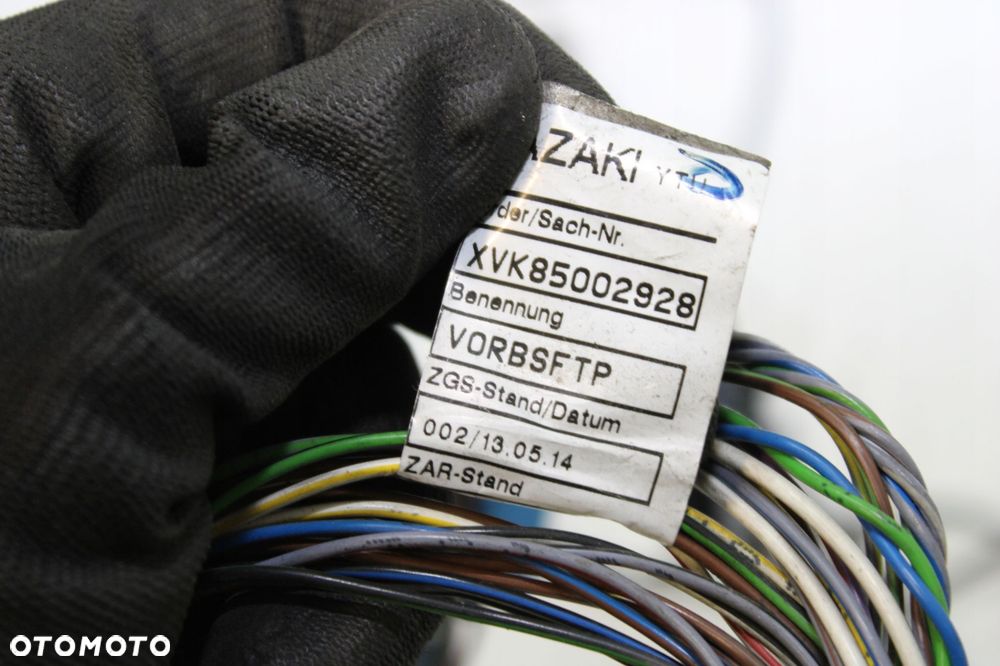 MERCEDES ACTROS MP4 INSTALACJA WIĄZKA ELEKTRYCZNA POD MASKĘ XVK85002928 - 6