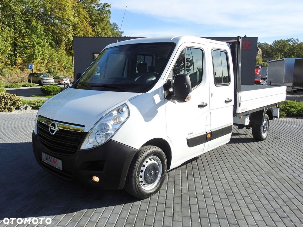 Opel MOVANO SKRZYNIA PODWÓJNA KABINA DOKA 7 MIEJSC TEMPOMAT KLIMATYZACJA  130KM - 17