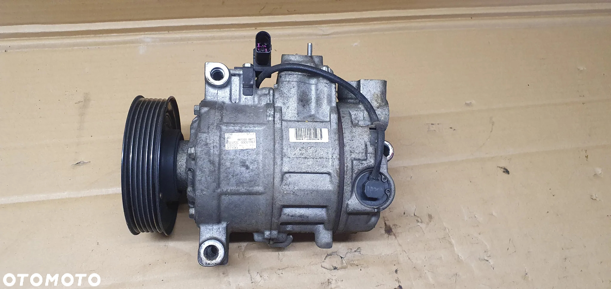 Sprężarka klimatyzacji pompa klimy Audi A4 B6 8E0260805G - 6
