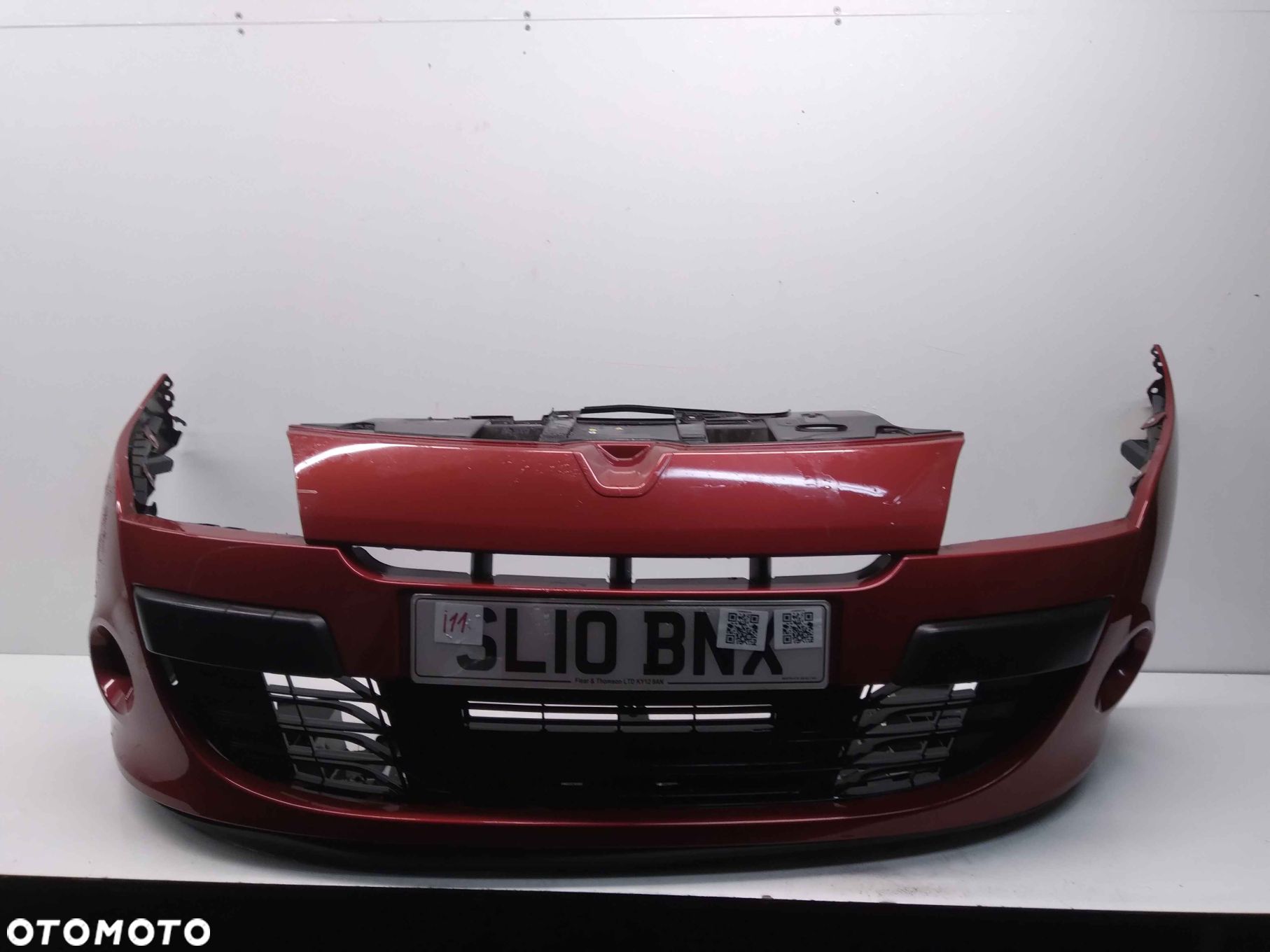 } ZDERZAK PRZÓD PRZEDNI RENAULT MEGANE 3 III TENNJ BORDO BORDOWY HALOGENY - 1