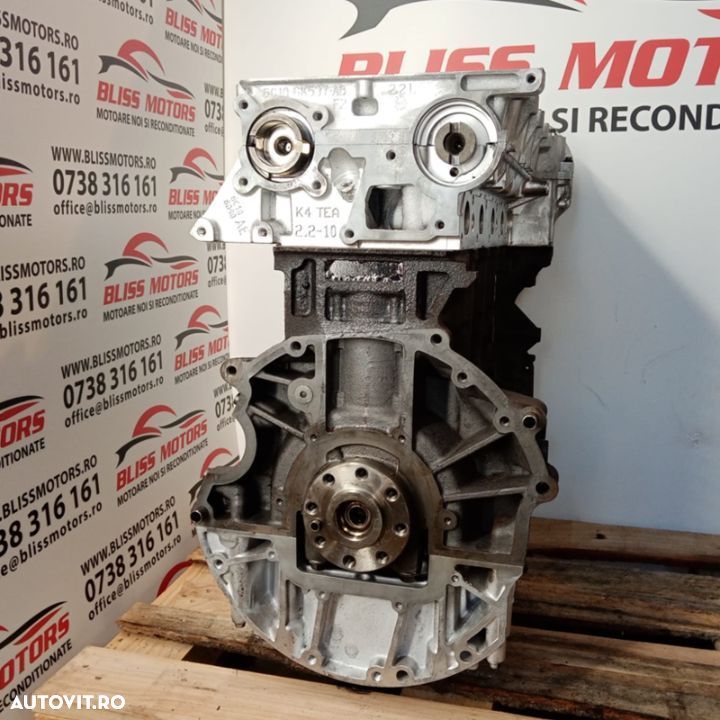 Motor 2.2 Peugeot Boxer E4 4HU,4HV PGFA PGFB UHFA UHFB UHFC QWFA P8FA P8FB QVFA  Garantie. 6-12 luni - 1