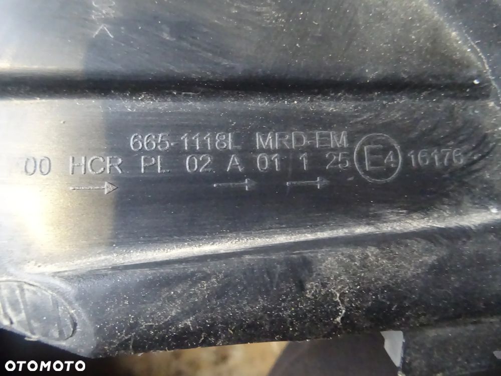 Lampa Lewy Przód Skoda Octavia II Lift Zamiennik DEPO 08-665-1118L - 7