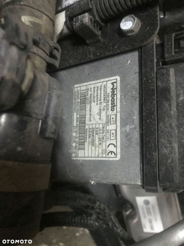 VW T5 WEBASTO KOMPLETNE POMPKA TŁUMIK 7H0815071G - 2