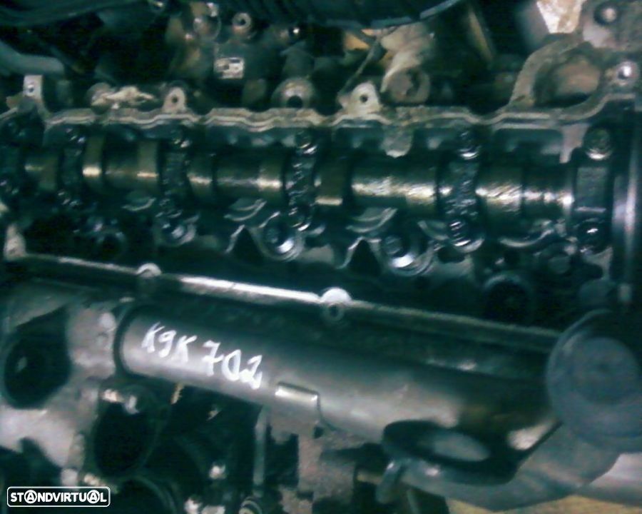 cabeça motor clio 1.5 dci k9k702 - 1