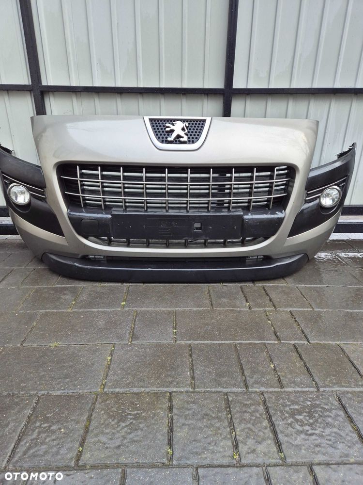 Zderzak przód przedni Peugeot 3008 rok 12 kod lak EVGC kompletny - 3