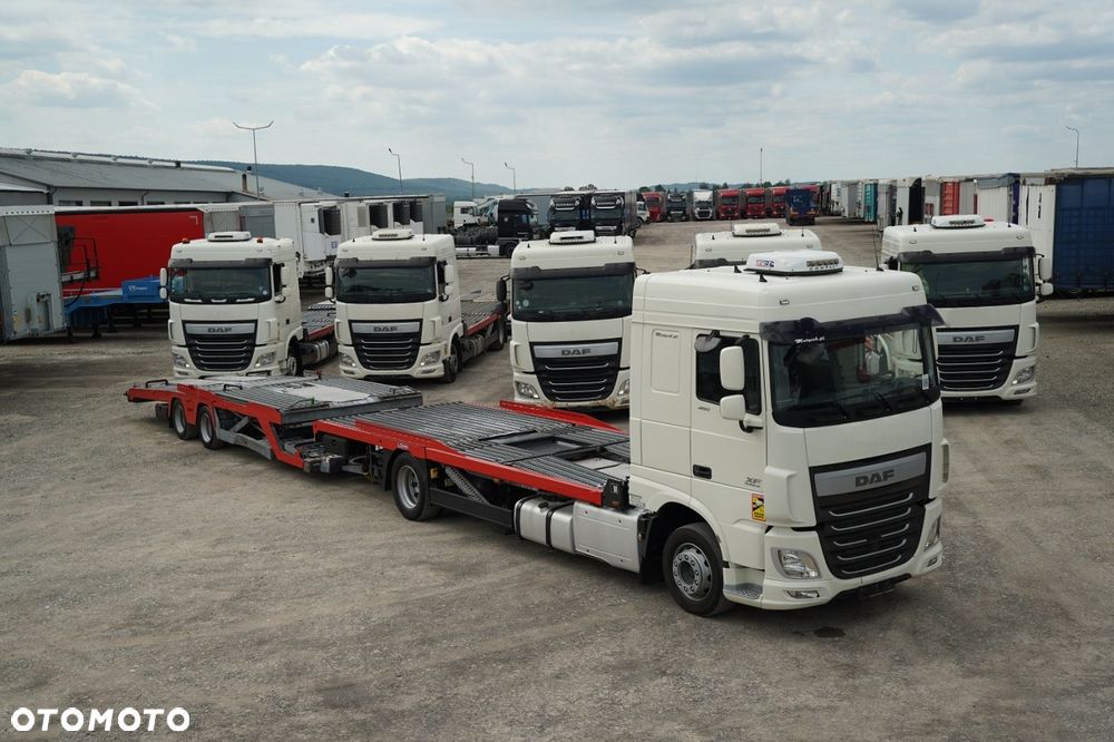 DAF XF 480 / LORA / LOHR / 16,5 M / 4 DOSTAWCZAKI / 6 OSOBÓWEK / KLIMA POSTOJOWA / EURO 6 - 5