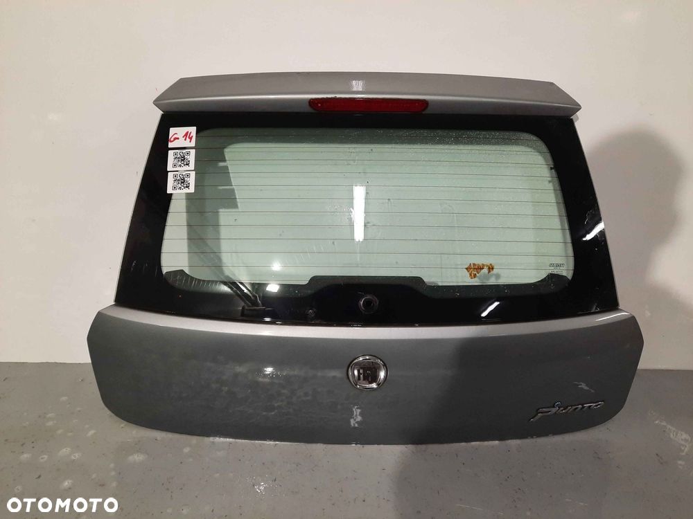 ! KLAPA TYŁ TYLNA BAGAŻNIKA DO FIAT GRANDE PUNTO 595/A SZARY - 1