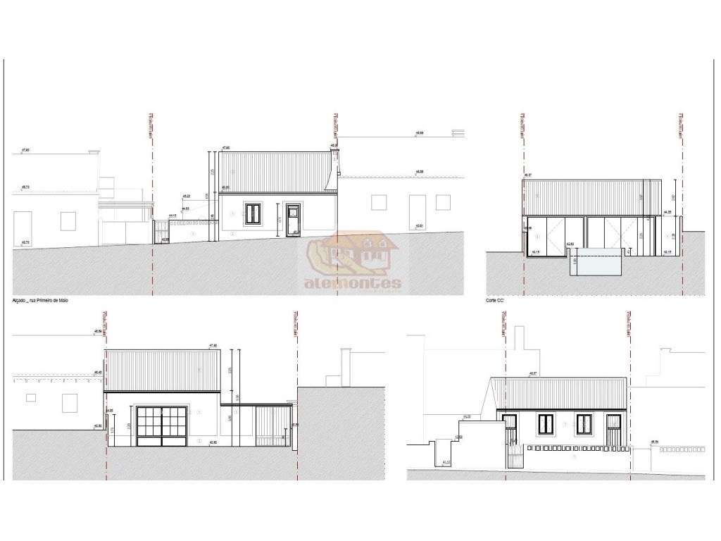 Casa na aldeia - PROJECTO APROVADO E PRONTO A CONSTRUIR - Grande imagem: 3/21