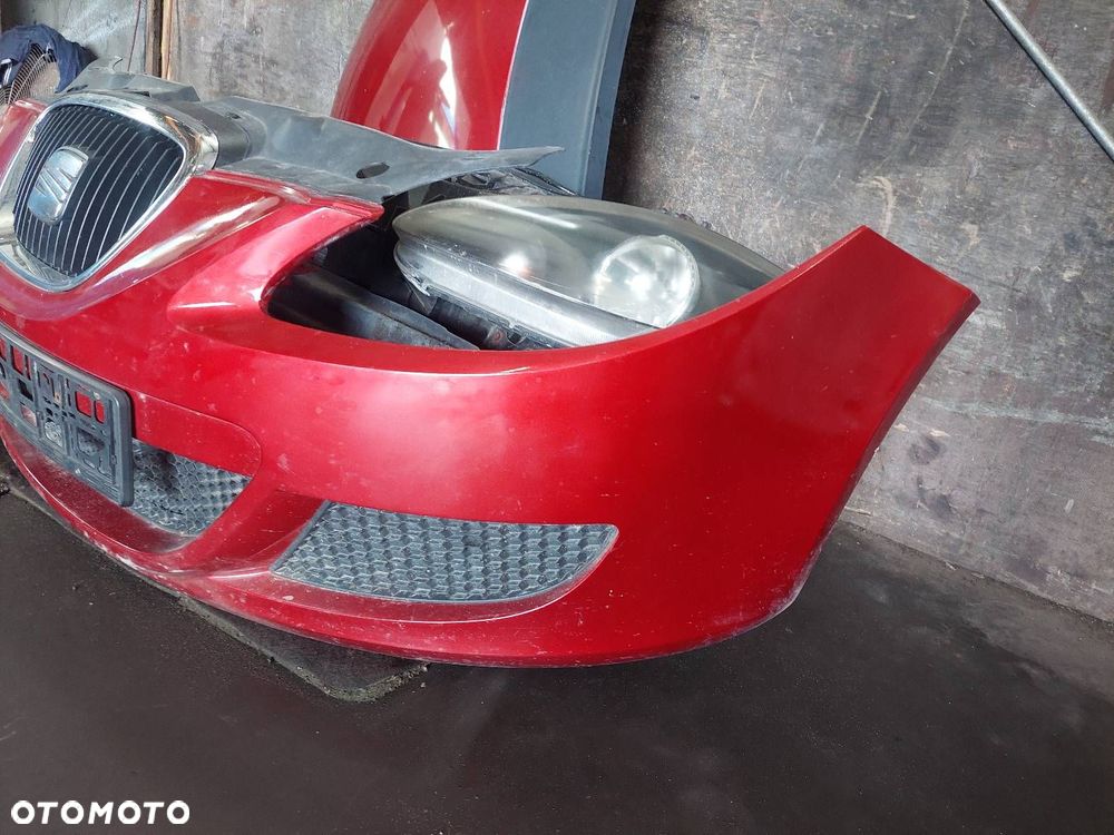 KOMPLETNY PRZÓD MASKA ZDERZAK LAMPY BŁOTNIKI PAS SEAT LEON II LS3X - 9