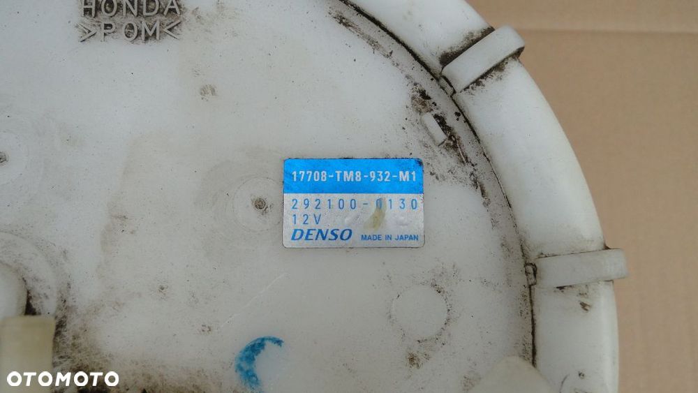 HONDA INSIGHT II POMPA PALIWA PŁYWAK 1.3 16V - 4