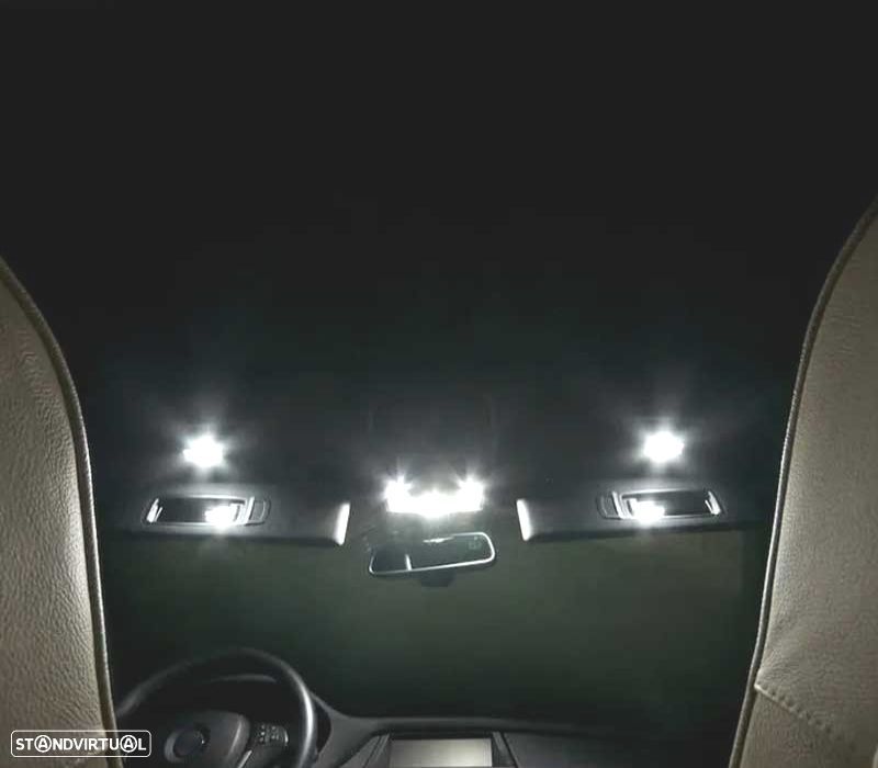 KIT COMPLETO DE 15 LÂMPADAS LED INTERIOR PARA BMW X1 E84 2012-2015 - 3