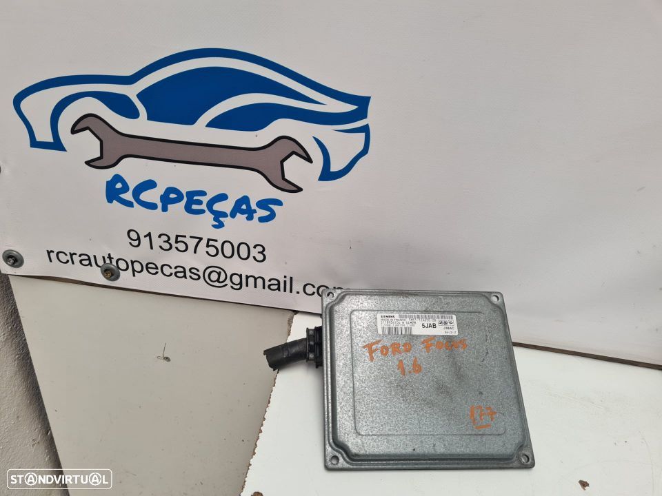 FORD FOCUS 1.6 2004 | CENTRALINA - SIEMENS | Ref: S118934104 B 5M51-12A650-ZB 5JAB; - 1