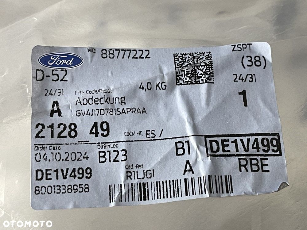 NOWY ORYGINALNY ZDERZAK TYLNY FORD KUGA MK2 13-19 TYŁ 6XPDC TITIANIUM ST-LINE  CV4J-17D781-A - 11