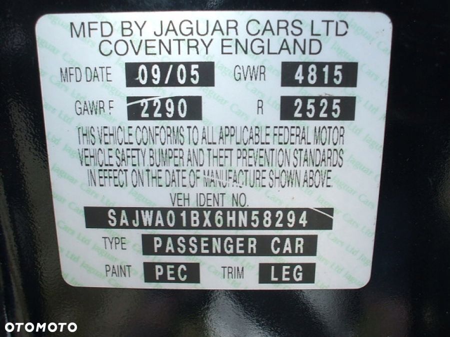 JAGUAR S-TYPE 4.2 V8 KOLEKTOR SSĄCY 6R83-9424-CD - 6