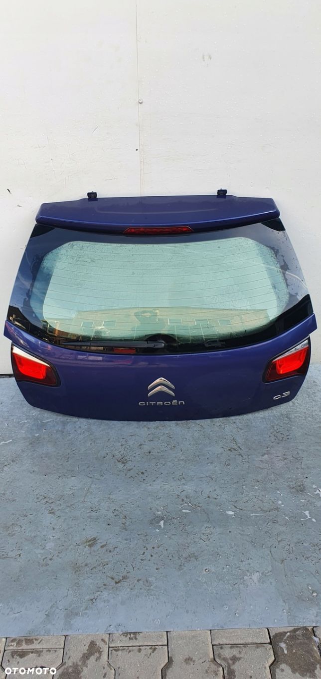 CITROEN C3 II KLAPA TYŁ TYLNA ŚLĄSK - 1
