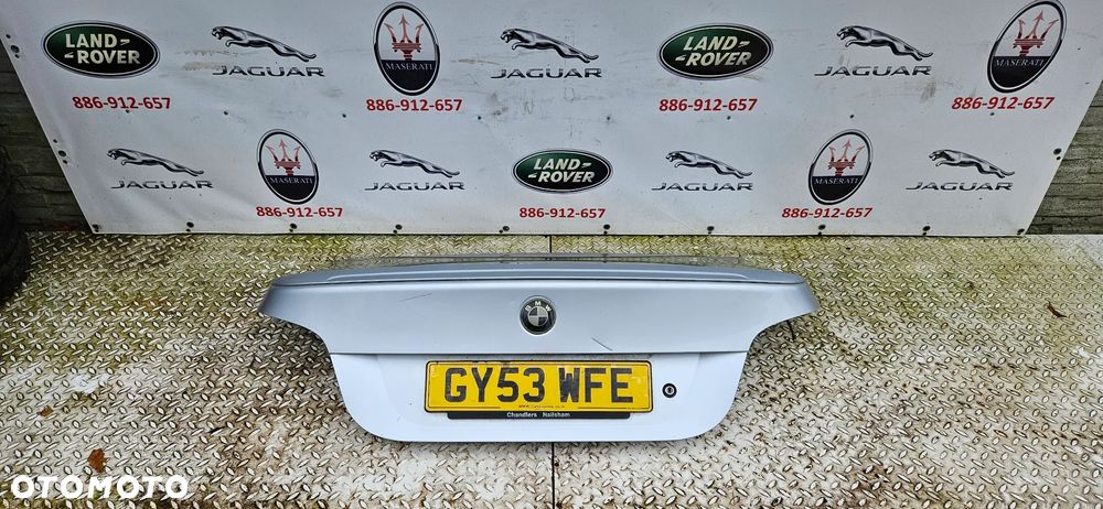 BMW 5 E60 Sedan Klapa bagażnika Spojler Lotka Titansilber metallic - 1