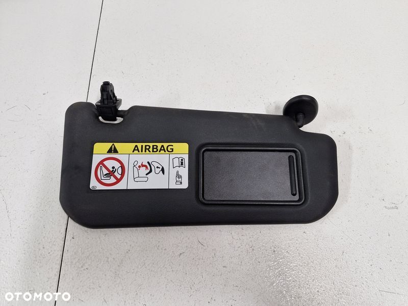 TOYOTA C-HR 1 I OSŁONA PRZECIWSŁONECZNA PRAWA DASZEK SŁONECZNIK PRAWY CZARNY - 1