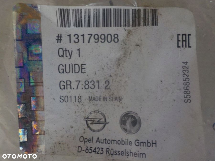 OPEL CORSA D SLIZG ZDERZAKA TYŁ NOWY ORYGINAŁ - 2